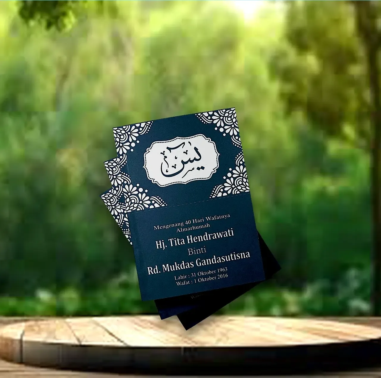 Desain Buku Yasin 6