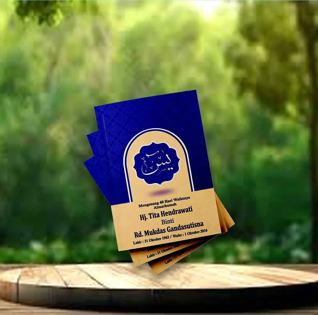 Desain Buku Yasin 7